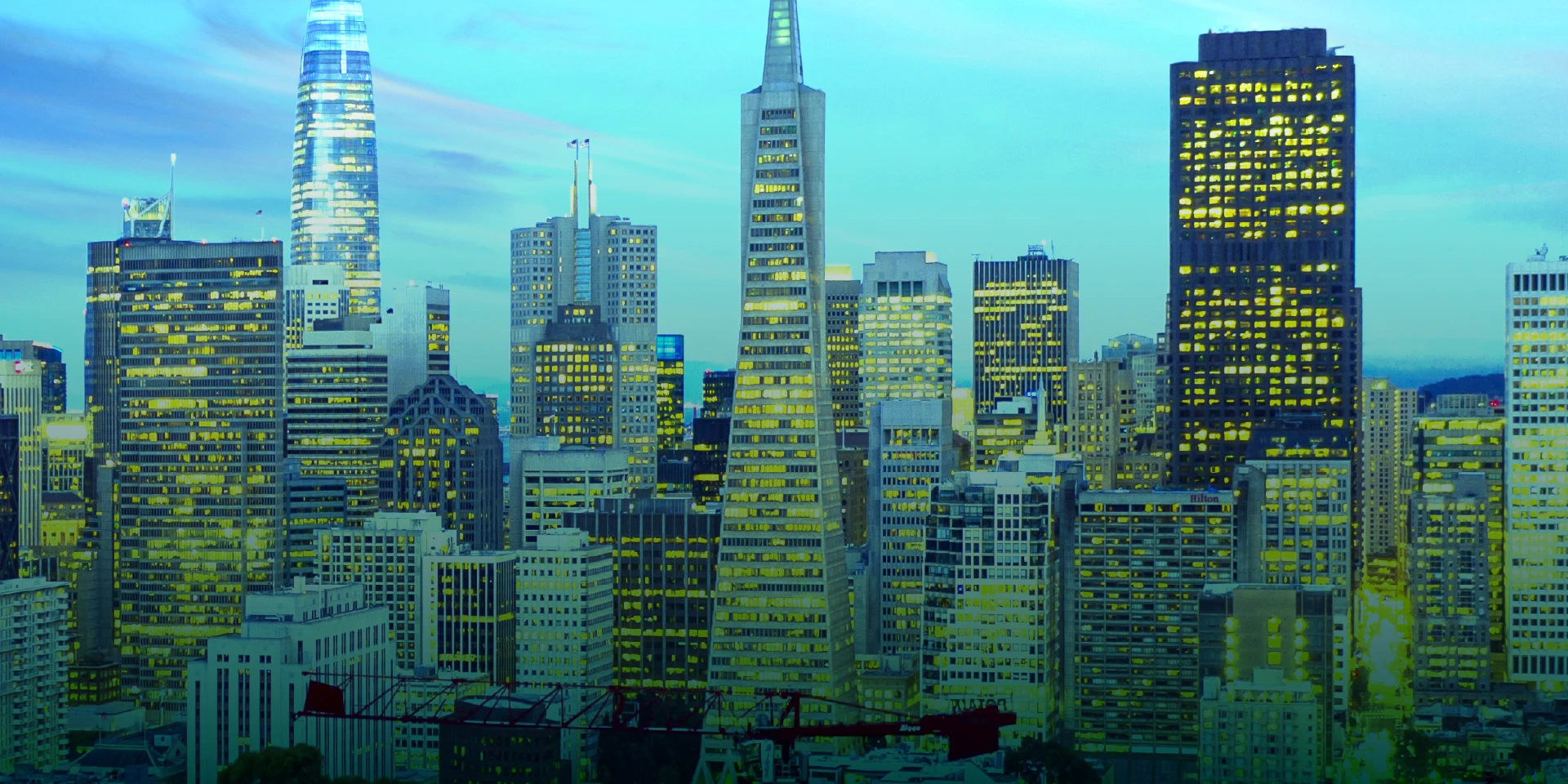 San Francisco Skyline at night